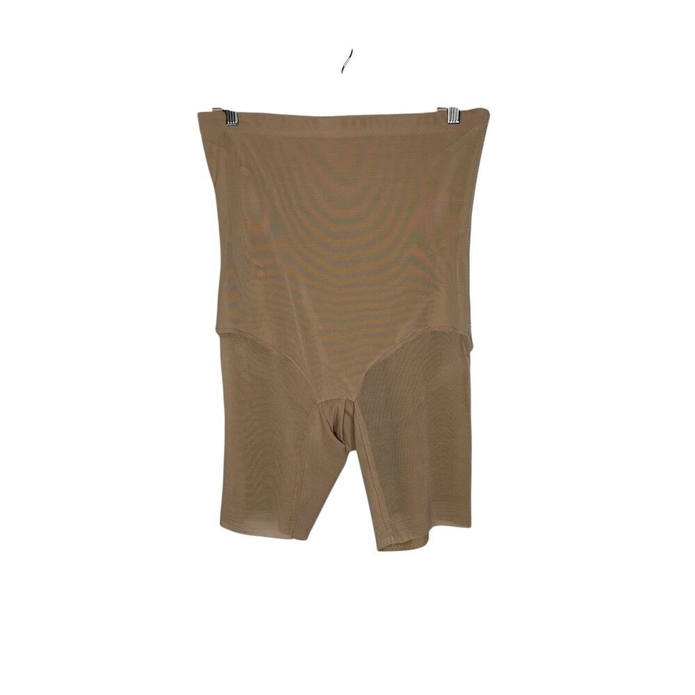 NWT Honeylove Womens Super Power Short 2X Shapewear Boning Tan Beige NO STRAPS